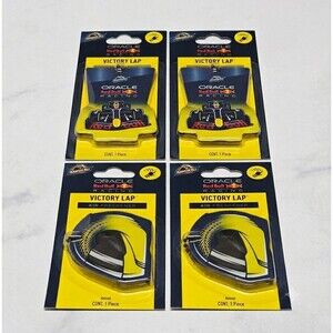 4 Armor All Red Bull Racing Air Freshener Victory Lap F1 Formula 1 Helmet & Car